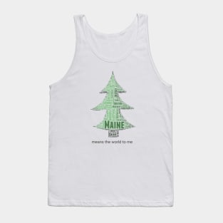 Foreign Towns of Maine Tank Top